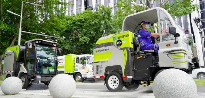 智慧环卫技术加持，BB贝博艾弗森环境助力深圳数字抗疫